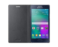 Samsung Flip Cover do Samsung Galaxy A3 grafitowy - 222362 - zdjęcie 2